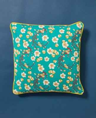 Les Touristes Kissen mit Füllung, Blossom Blue, 45x45cm