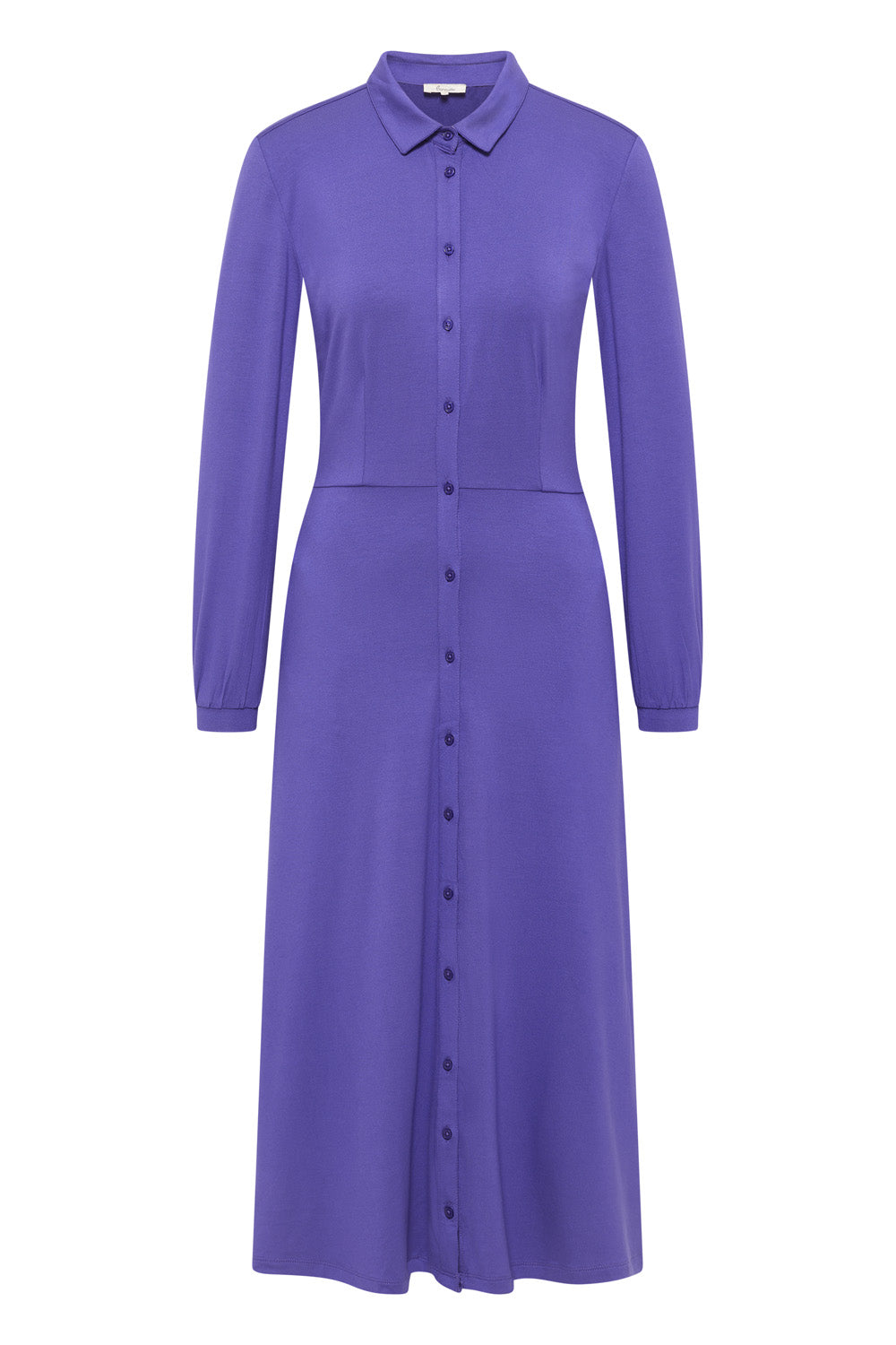 Tranquillo Ecovero-Blusenkleid, Grape