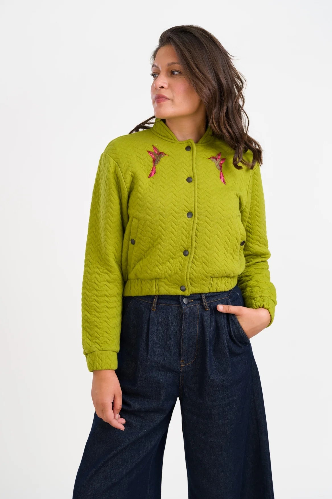 Lalamour Jacke Billie Capitone, Gold.Cypress