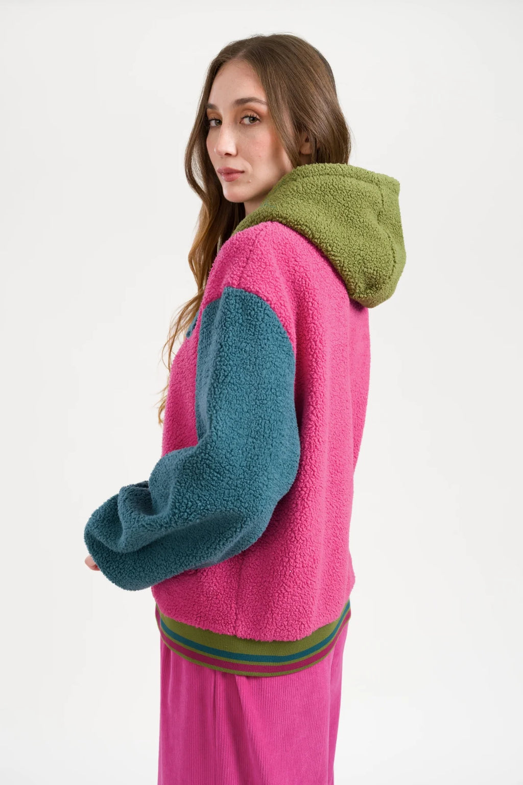 Lalamour Jacke Zyra Plush, Colorblock