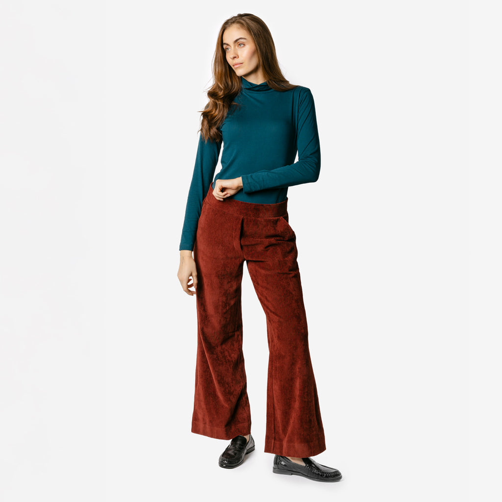 Living Crafts Cordhose Parselina, Maroon