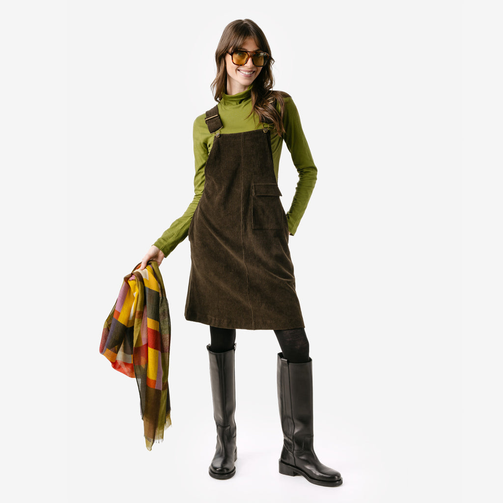 Living Crafts Cordkleid Sonea, pineneedle
