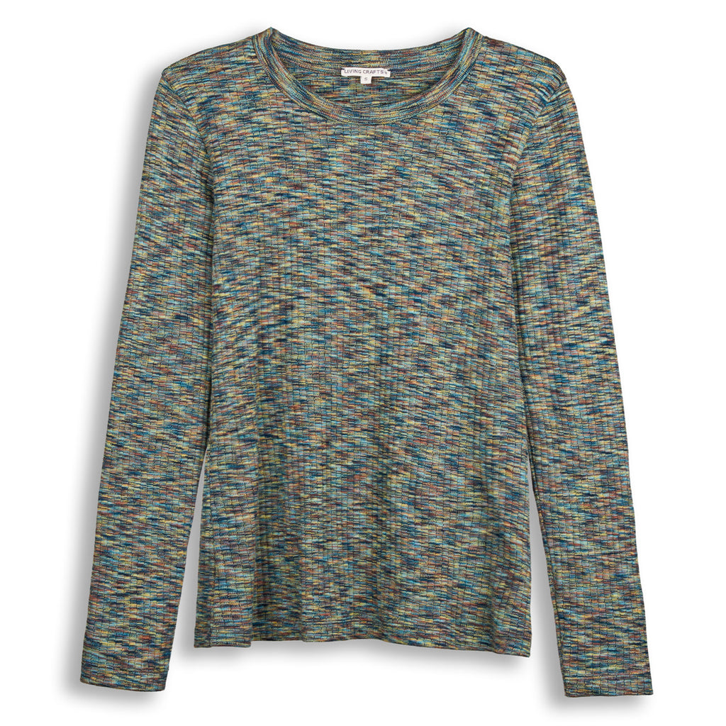 Living Crafts Langarmshirt Prisca, Stormy Sea