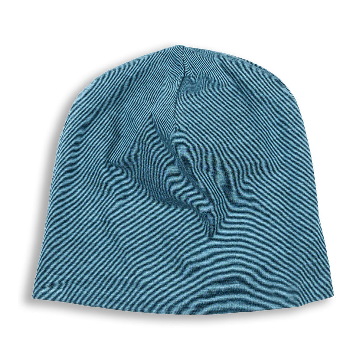Living Crafts Unisex Mütze Soan Wolle/BW, HarbourBlue