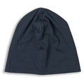 Living Crafts Unisex Mütze Soan Wolle/BW, InkBlue