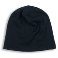 Living Crafts Unisex Mütze Soan Wolle/BW, Schwarz