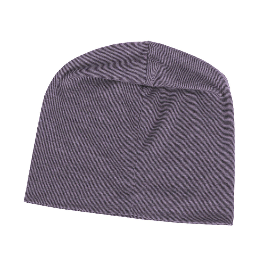 Living Crafts Unisex Mütze Soan Wolle/BW, Zinfandel