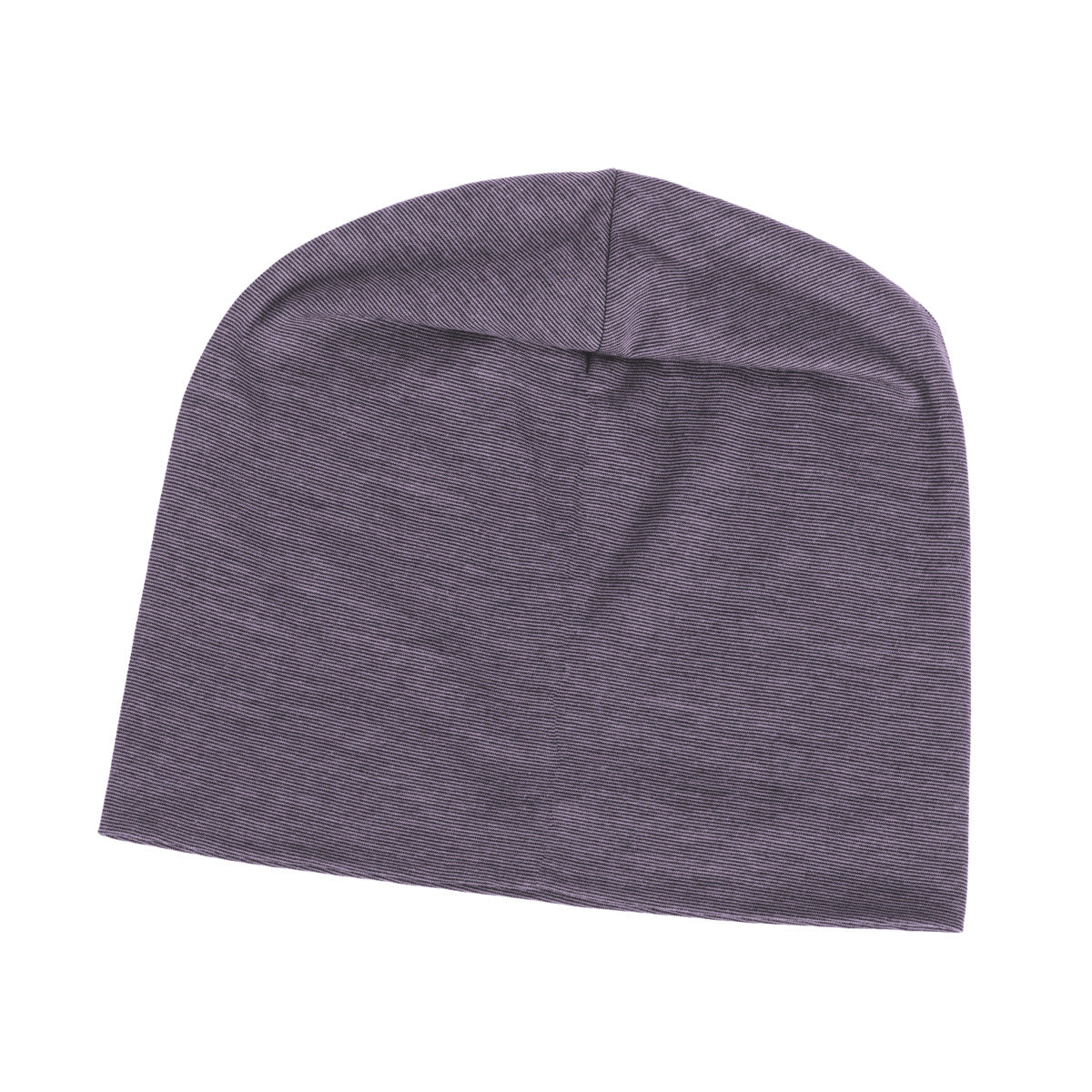 Living Crafts Unisex Mütze Soan Wolle/BW, Zinfandel