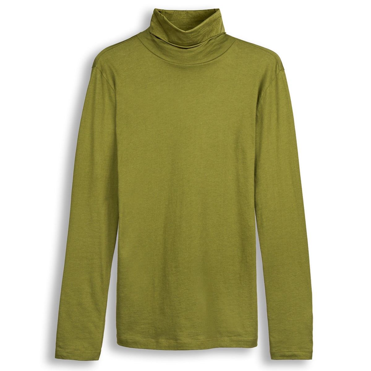 Living Crafts Rollkragenshirt Nia, cedar green