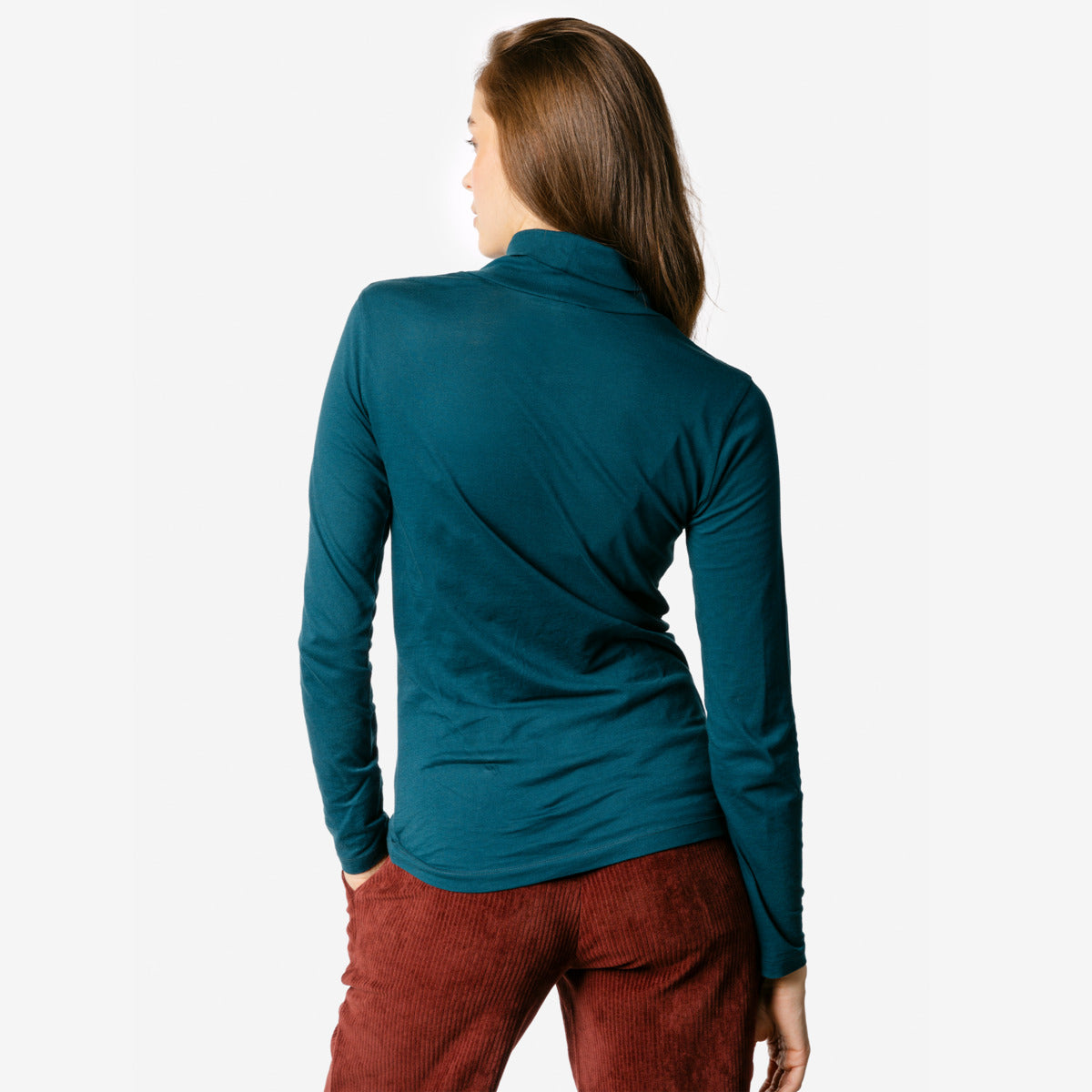 Living Crafts Rollkragenshirt Nia, storm blue