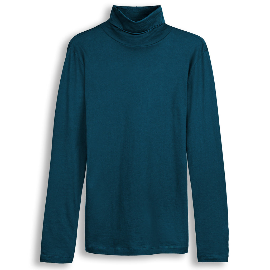 Living Crafts Rollkragenshirt Nia, storm blue