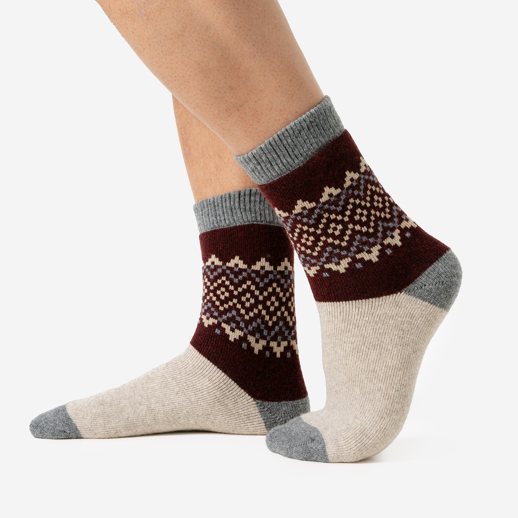 Living Crafts Socken Borgholm, Espresso