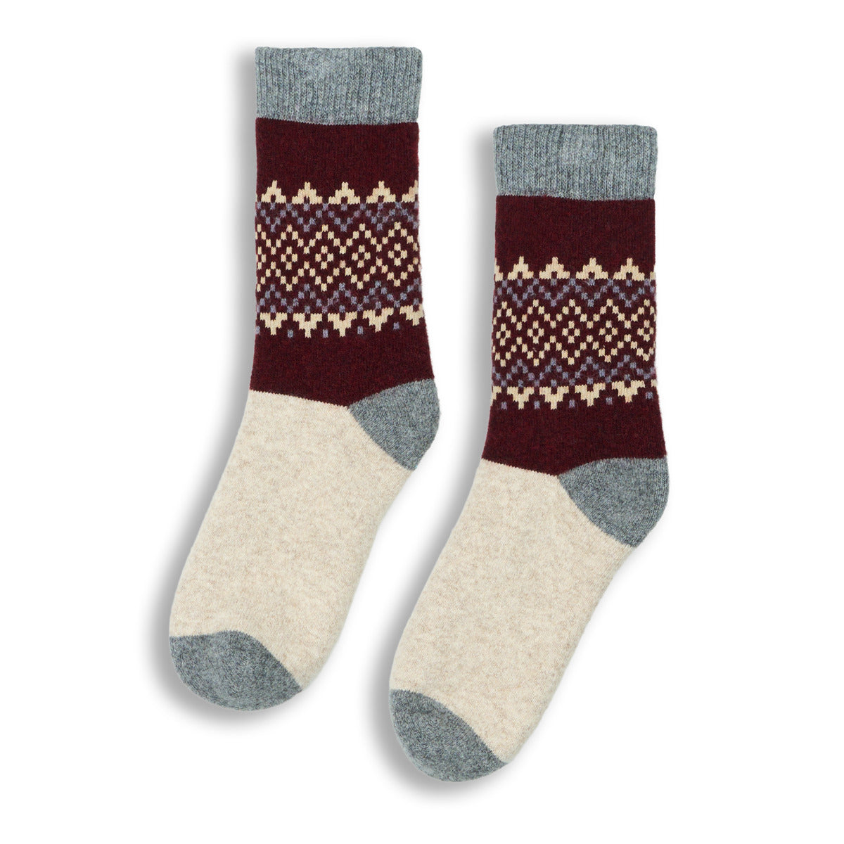 Living Crafts Socken Borgholm, Espresso