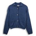 Living Crafts Strickjacke Bente, Donegal Blue
