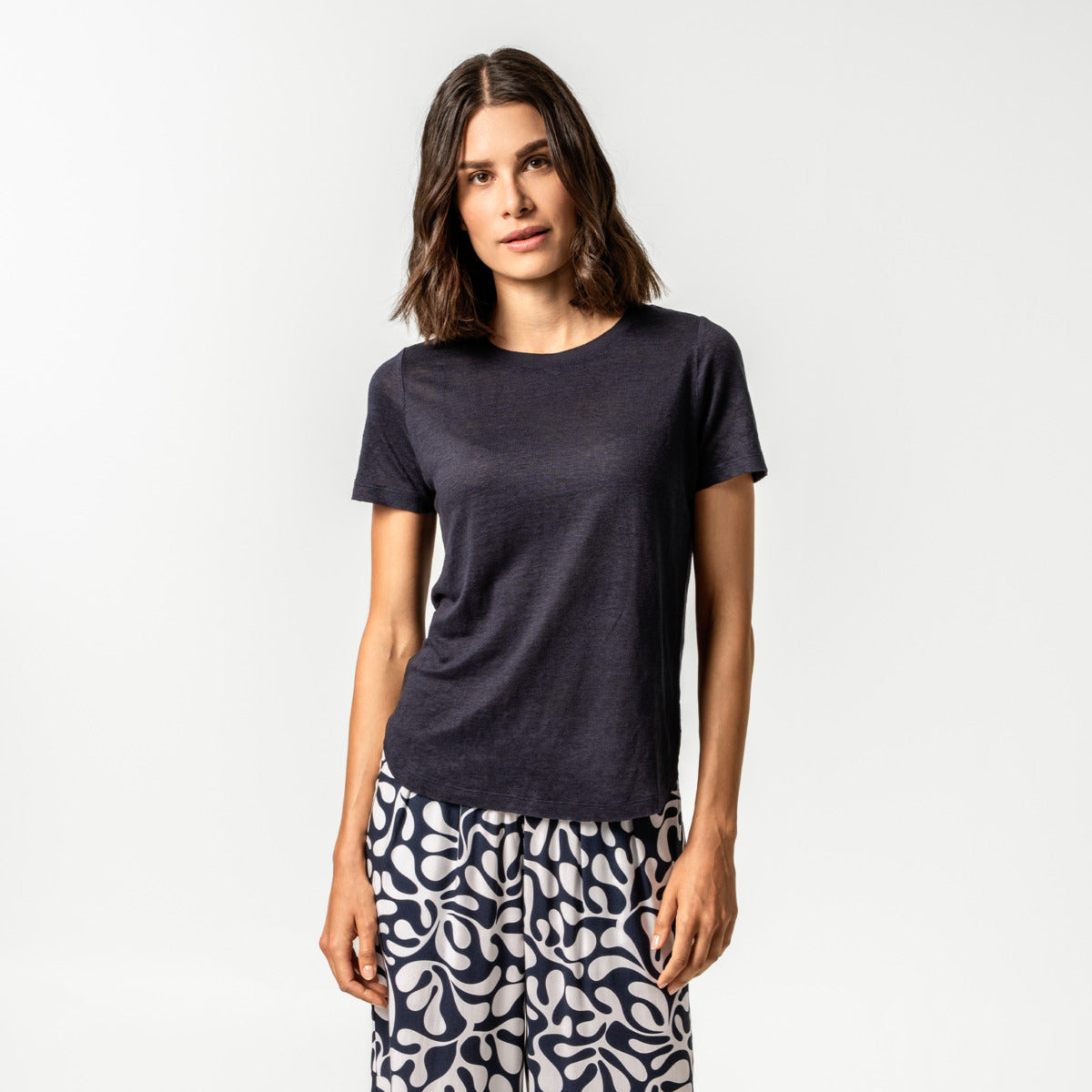 Living Crafts T-Shirt Telsa, ink blue