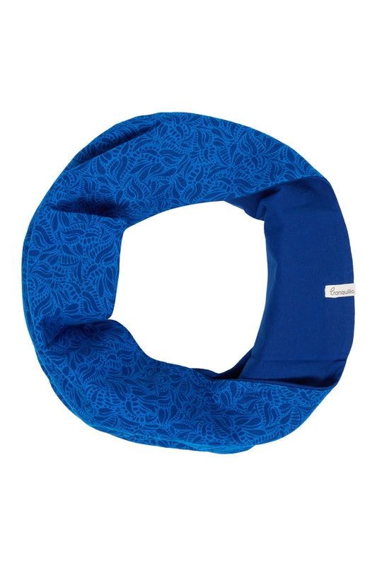 Tranquillo Loop-Schal, Blue Paisley