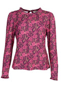 Lykka du Nord Bluse Elodie, red wine