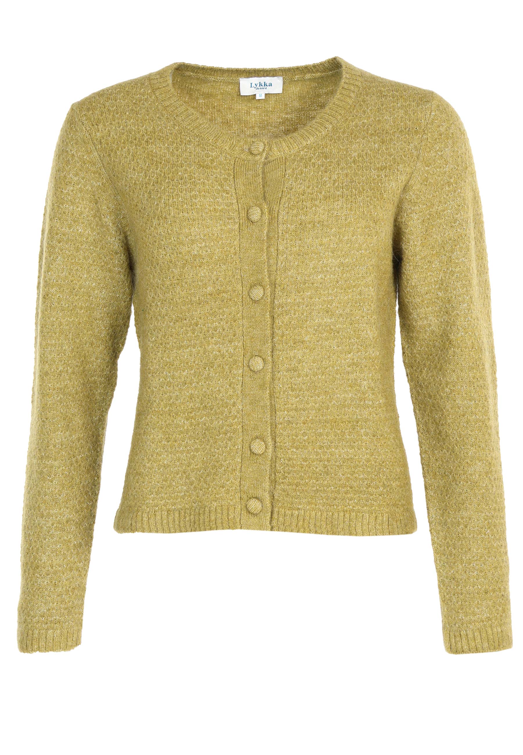 Lykka du Nord Strickjacke Riara, green moss