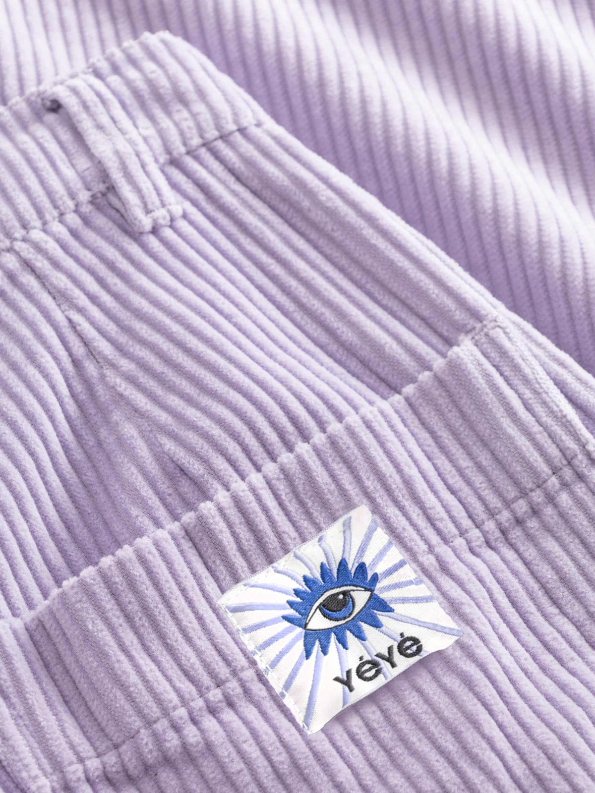 Mademoiselle Yéyé Cordhose Casual Cut, Lavender