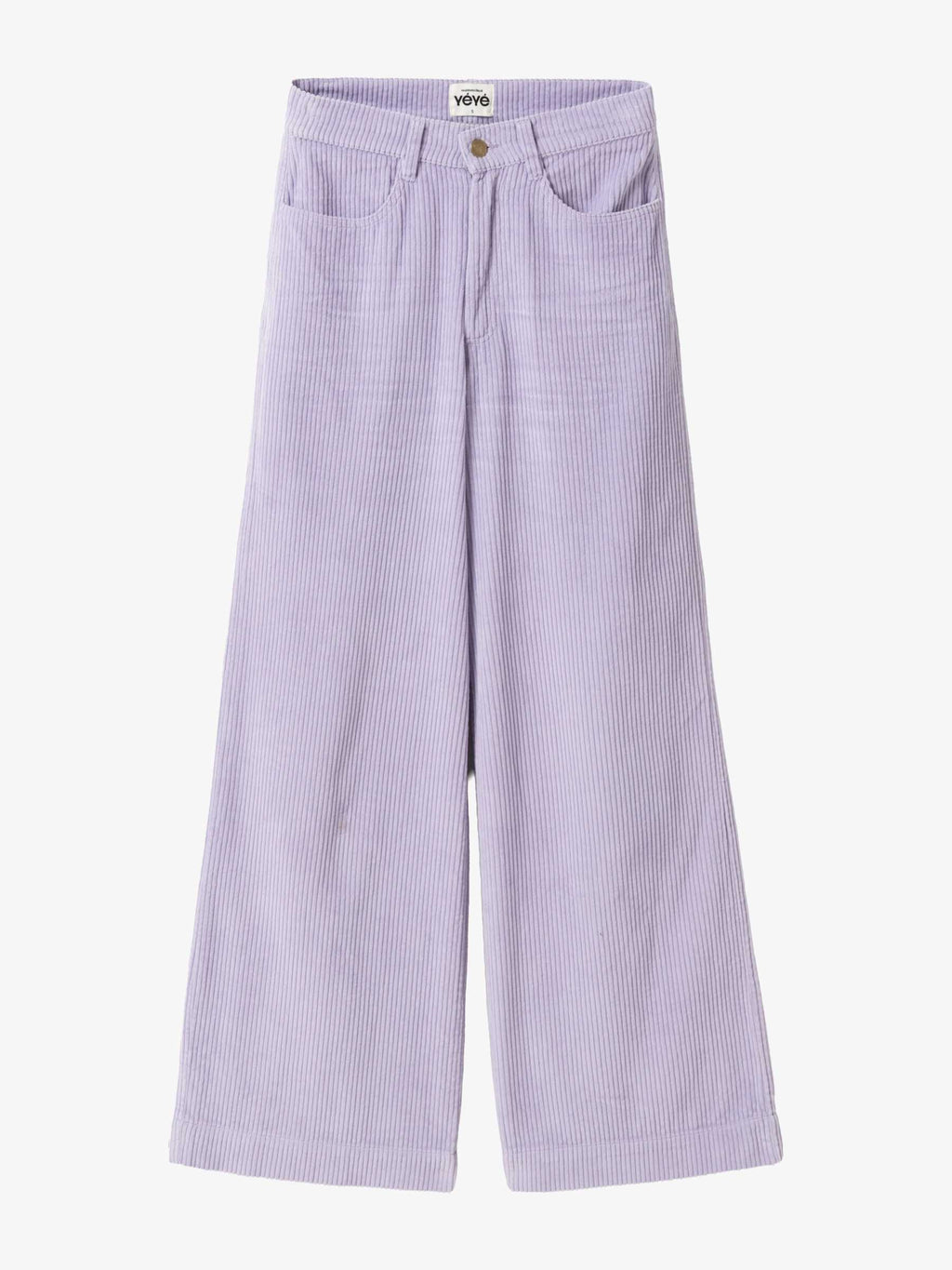 Mademoiselle Yéyé Cordhose Casual Cut, Lavender