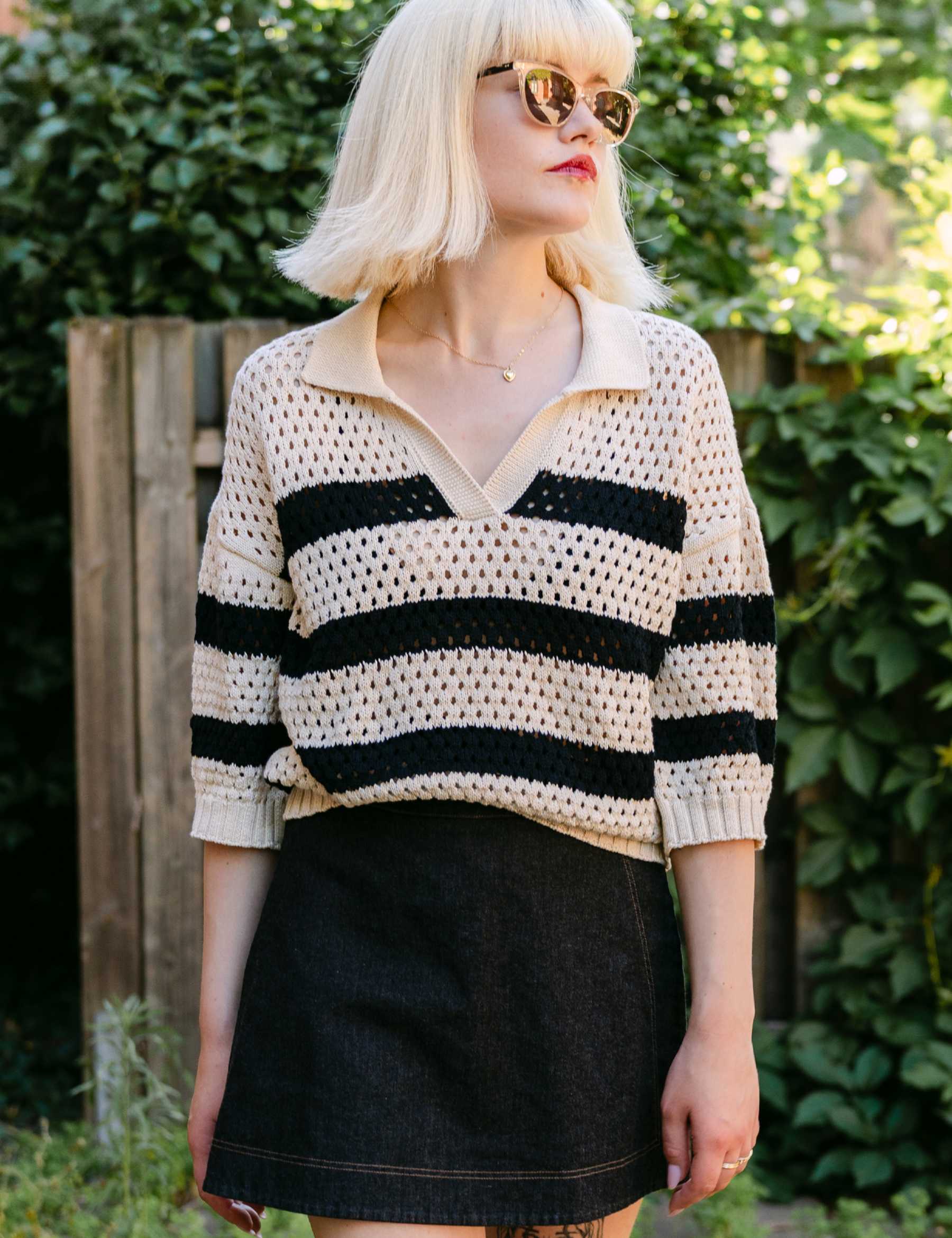 Mademoiselle Yéyé Clubhouse Strickpulli
