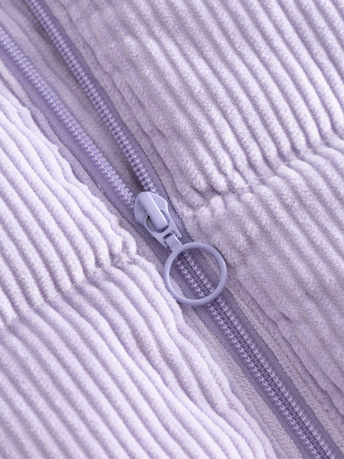 Mademoiselle Yéyé Puffer Mosaic Vest, Lavender