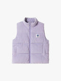 Mademoiselle Yéyé Puffer Mosaic Vest, Lavender