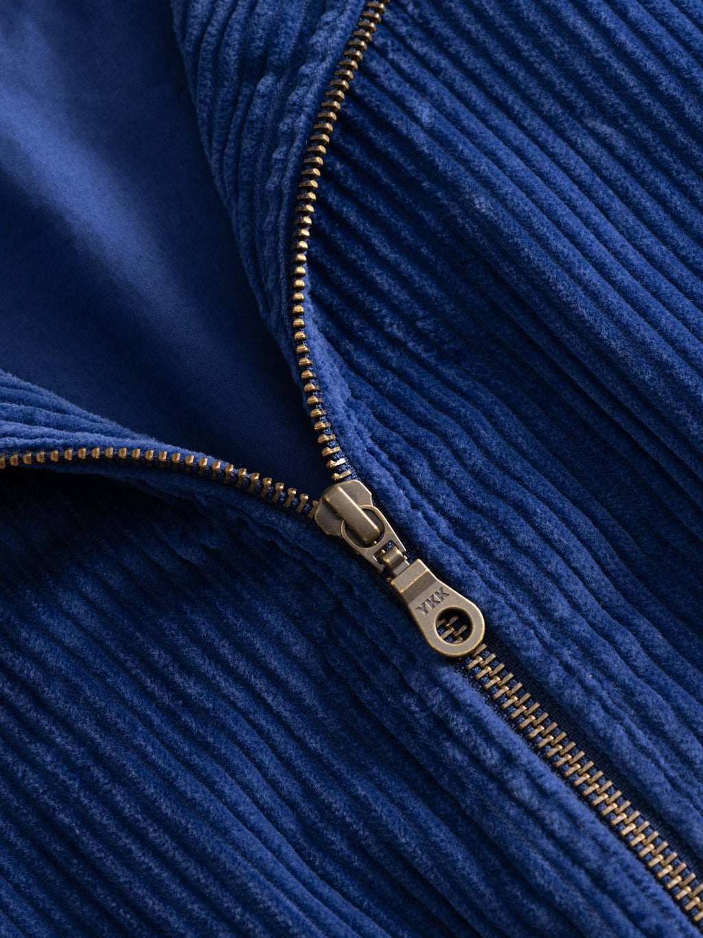 Mademoiselle Yéyé Cordjacke Rib n Roll, blau