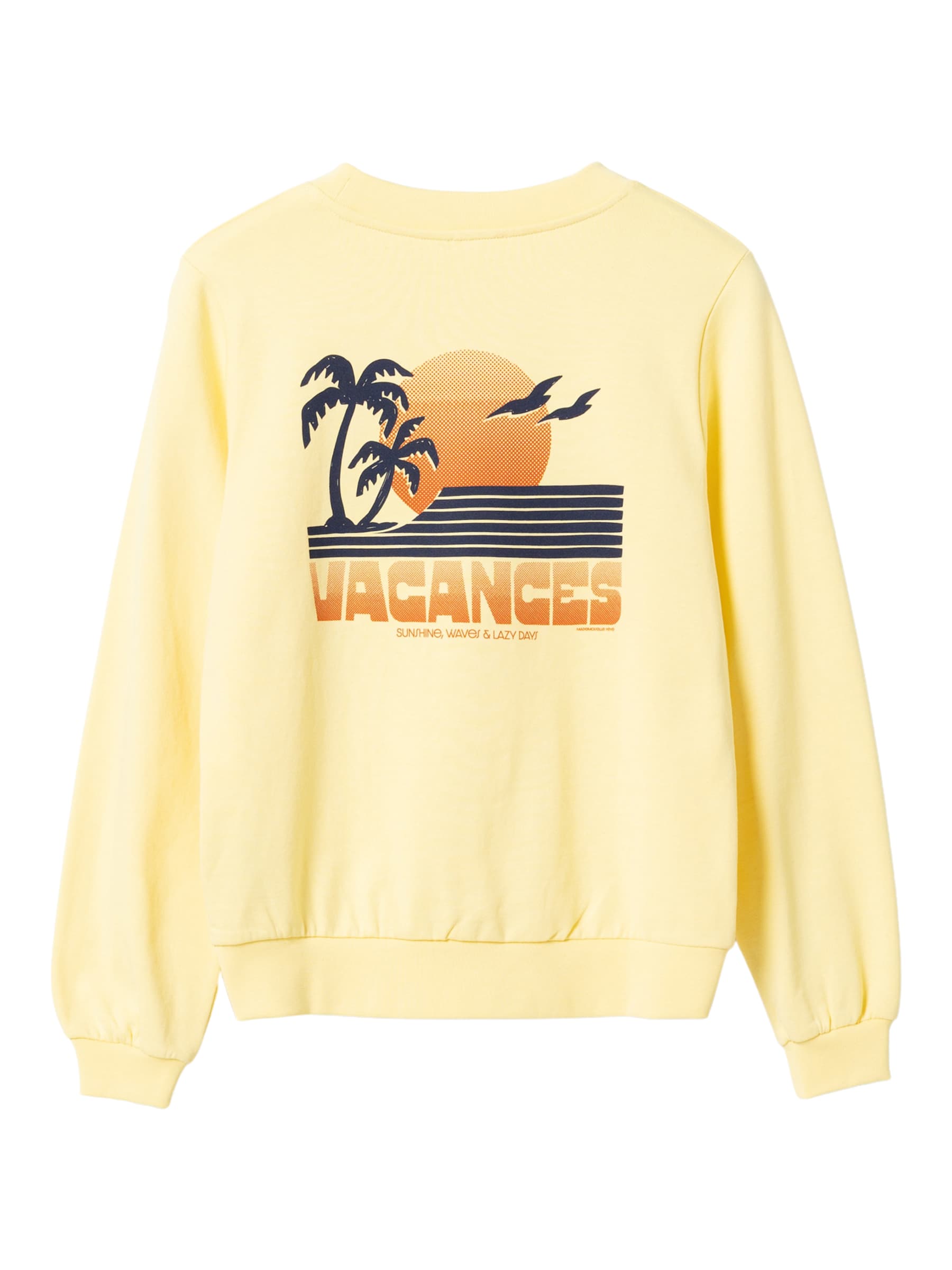 Mademoiselle Yéyé Vacances Sweatshirt, Lemon