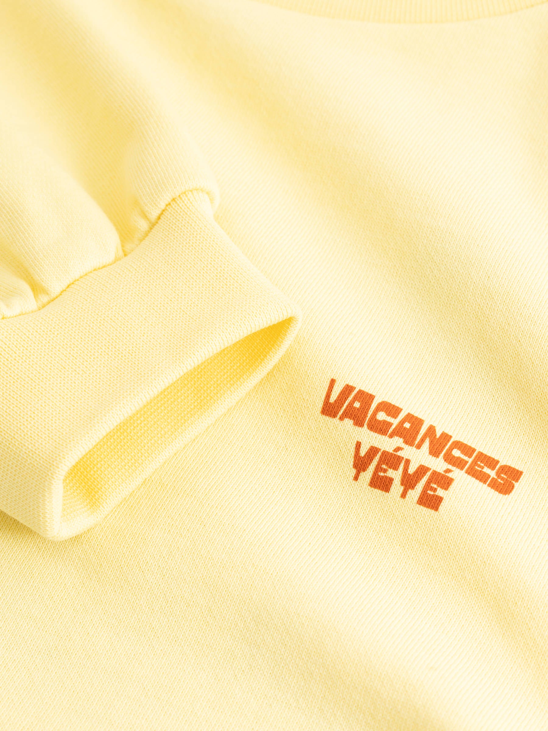 Mademoiselle Yéyé Vacances Sweatshirt, Lemon