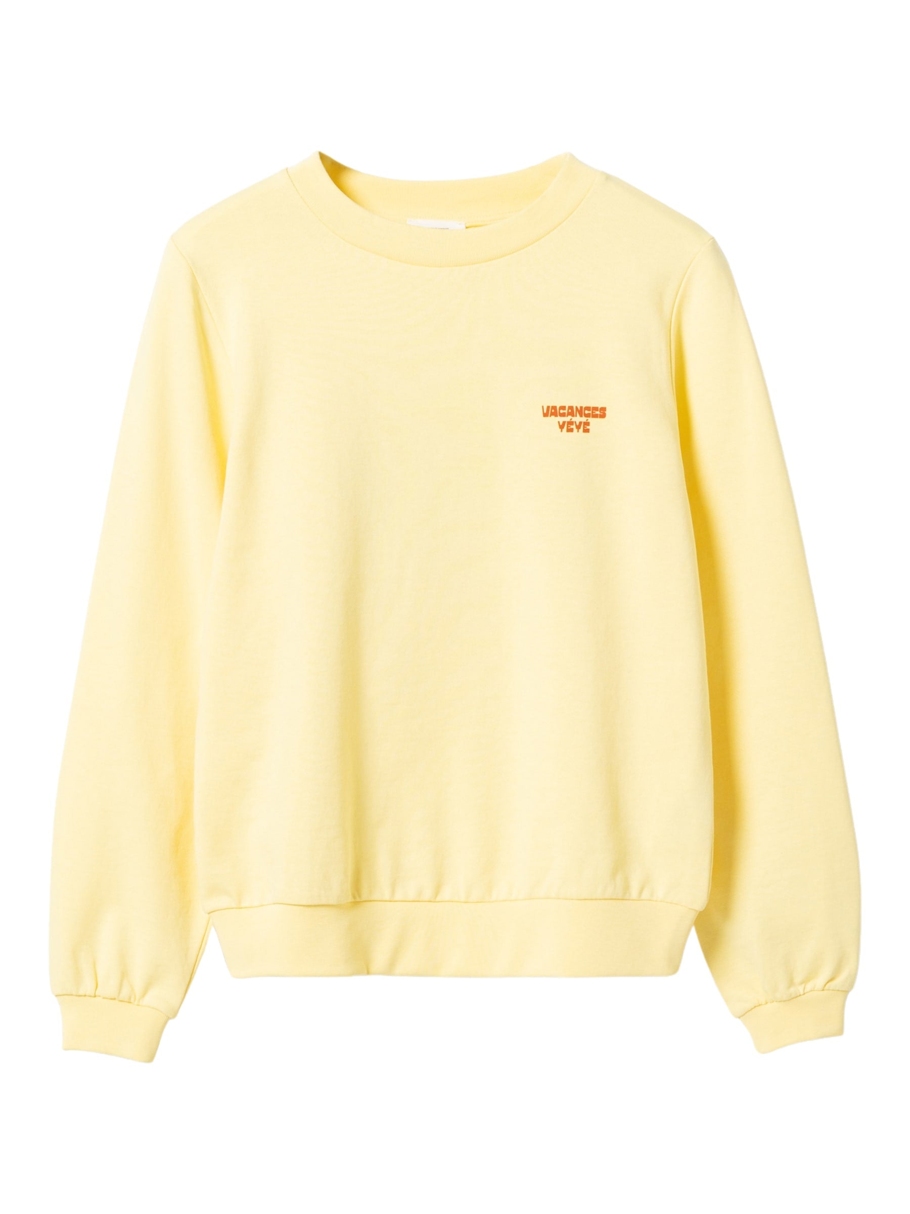 Mademoiselle Yéyé Vacances Sweatshirt, Lemon
