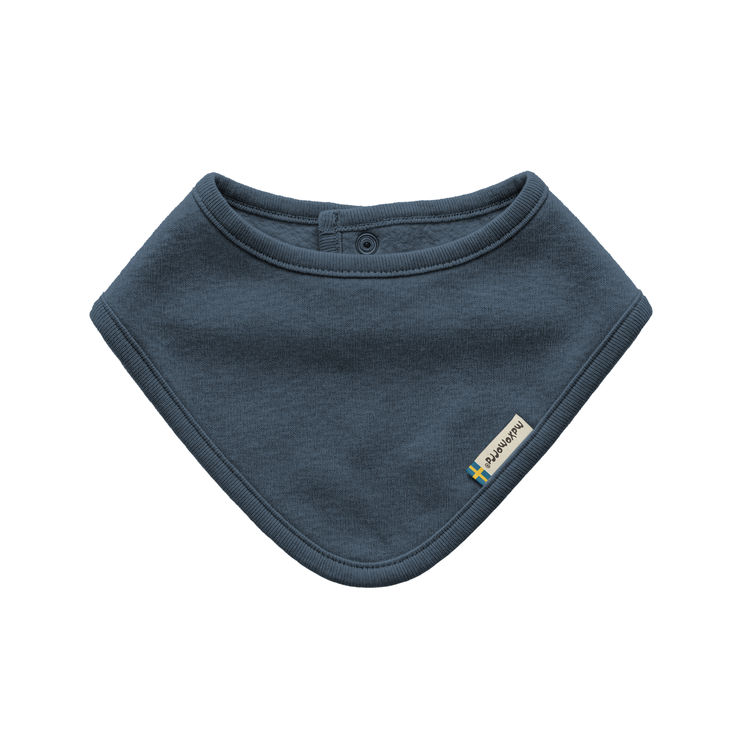 Maxomorra Dreieckstuch/Babyhalstuch, solid blue