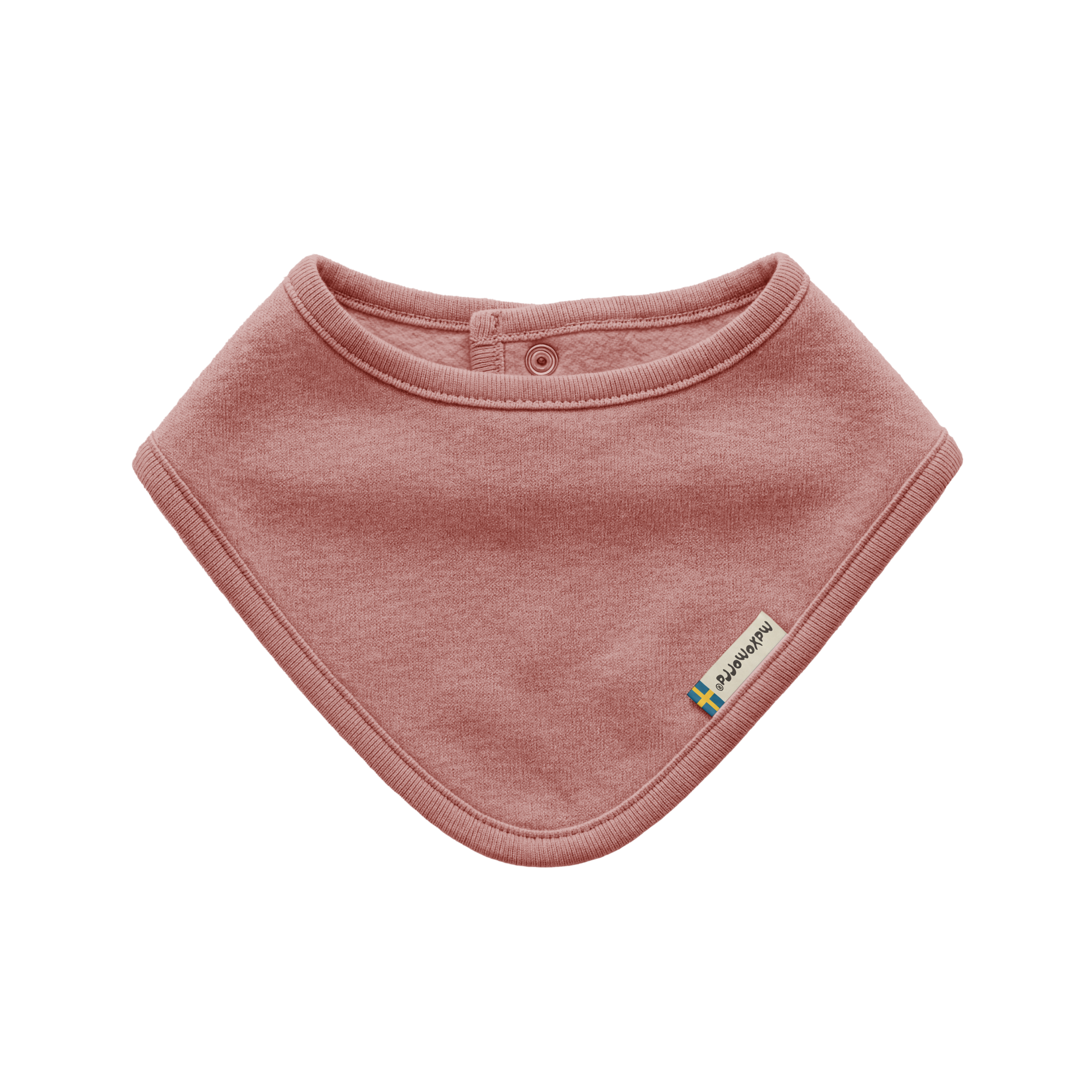 Maxomorra Dreieckstuch/Babyhalstuch, solid pink