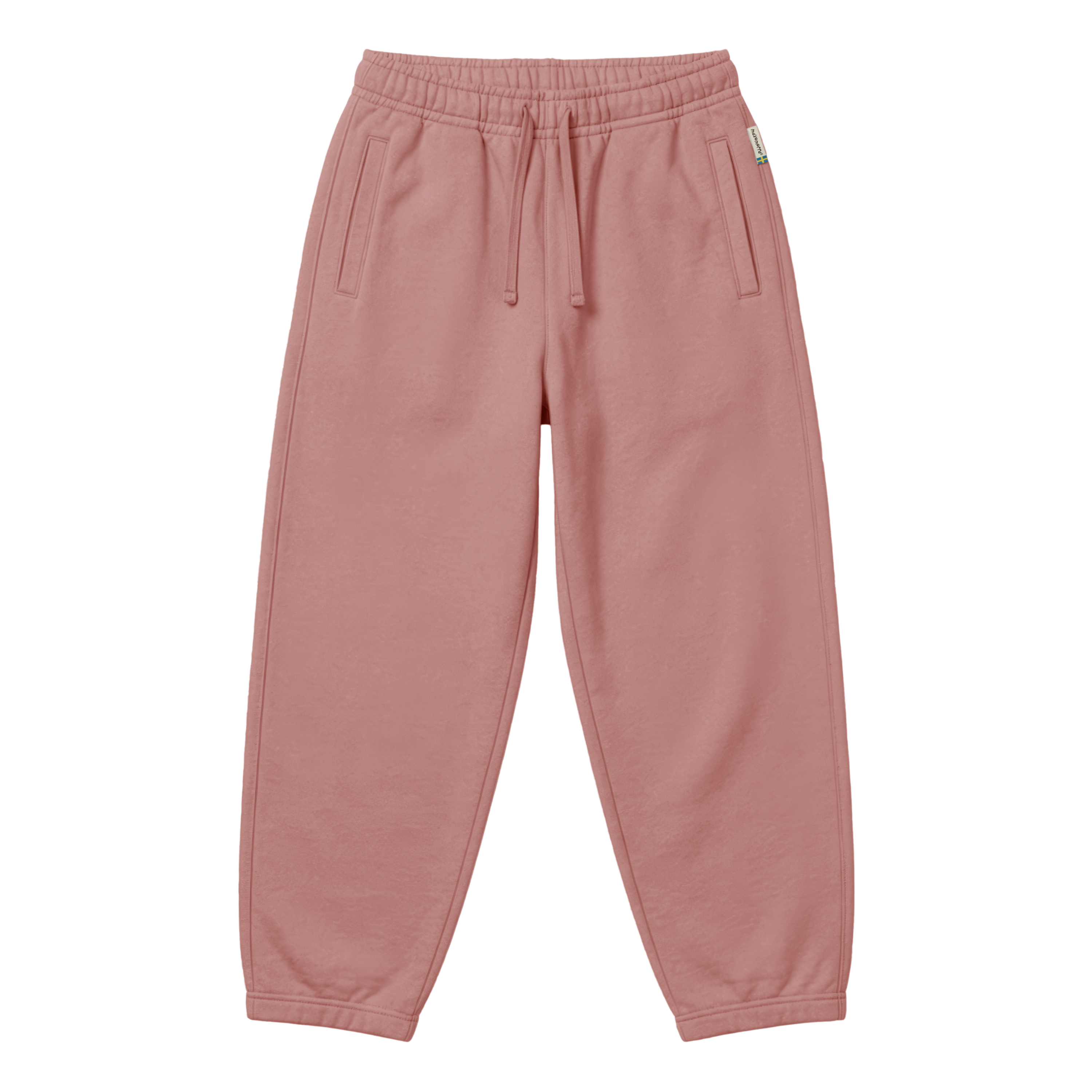 Maxomorra Baggy Sweat-Pants, solid pink