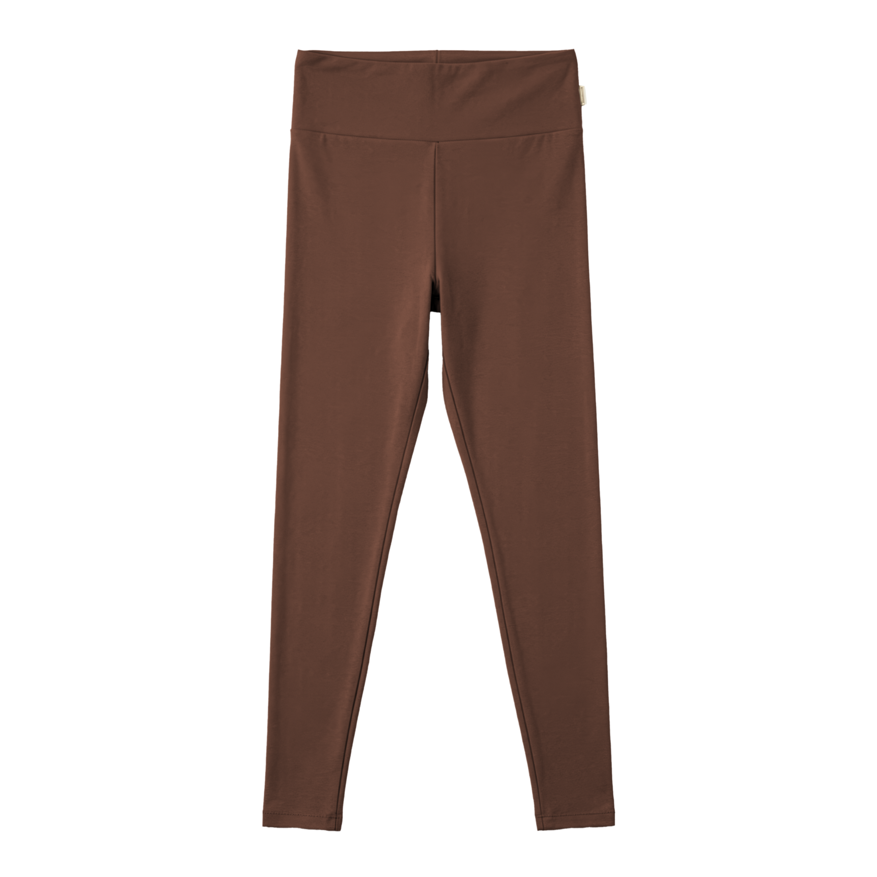 Maxomorra Damen Sweat-Leggings, solid brown