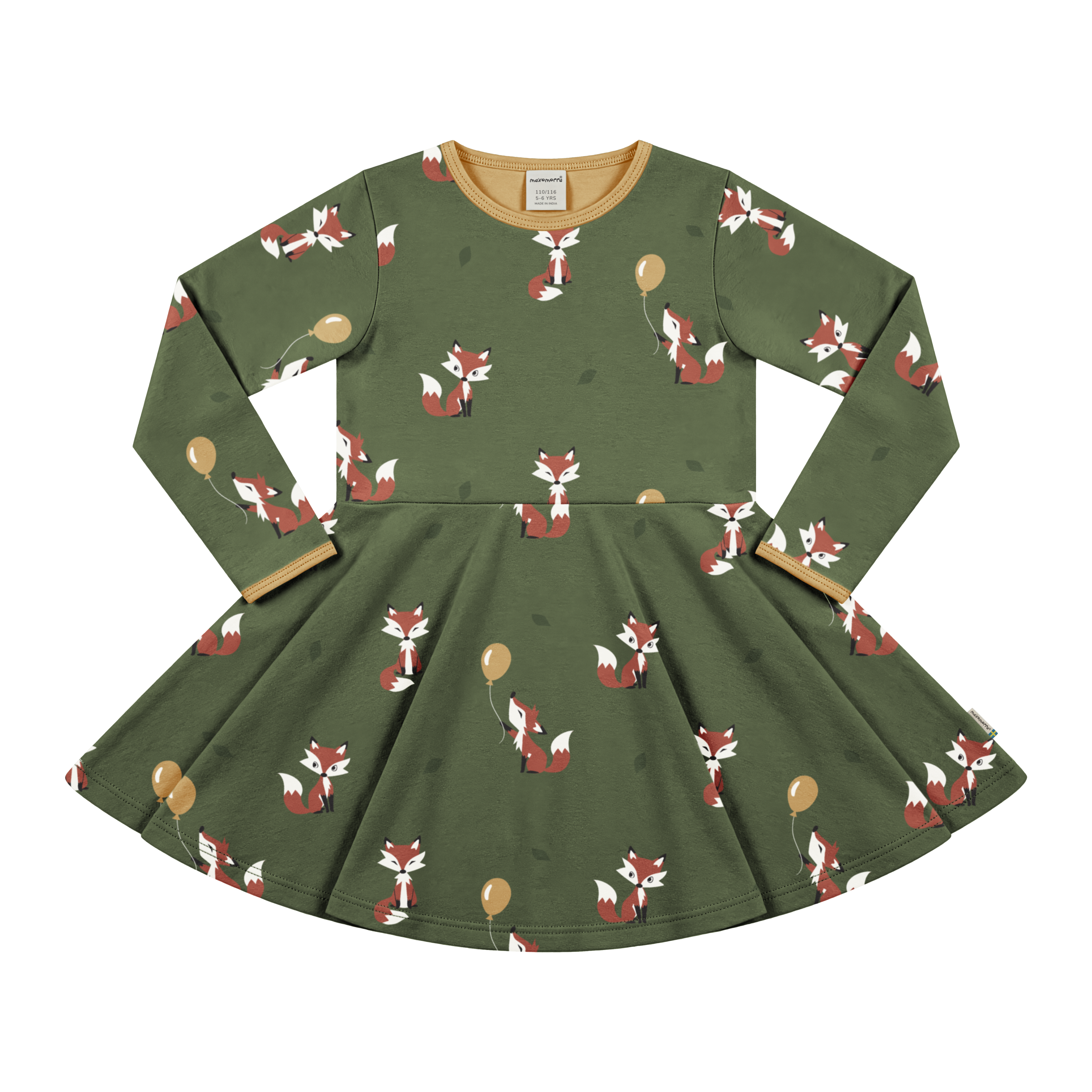 Maxomorra Drehkleid Fox