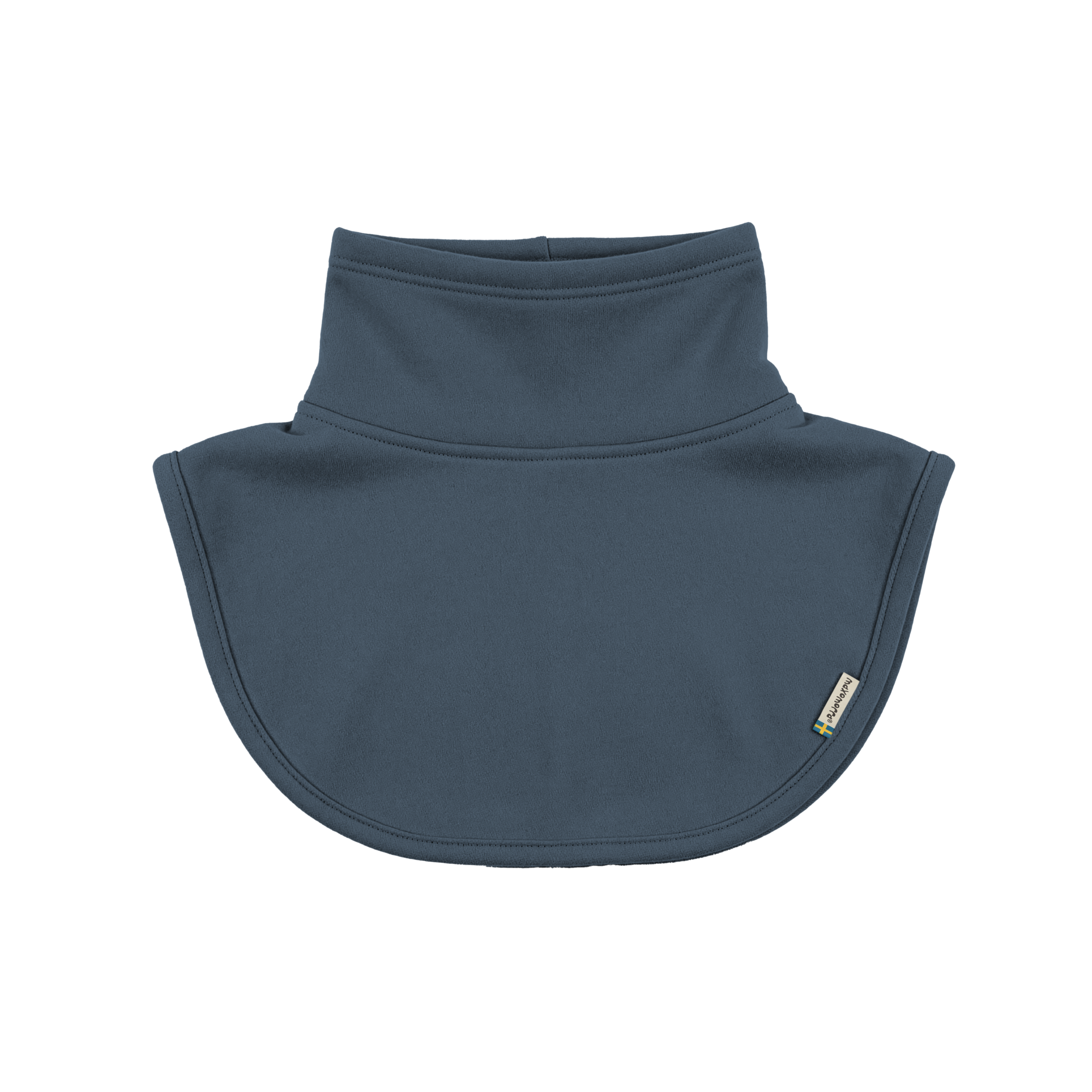 Maxomorra Neckwarmer Sweat, solid blue