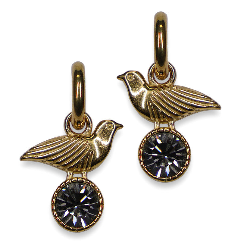 Urban Hippies Ohrringe Merle, Gold&Grey