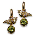 Urban Hippies Ohrringe Merle, Gold&Moss