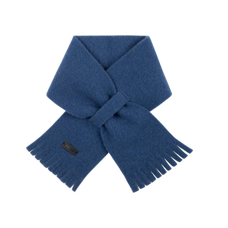 PurePure Babyschal Wollfleece, dark denim