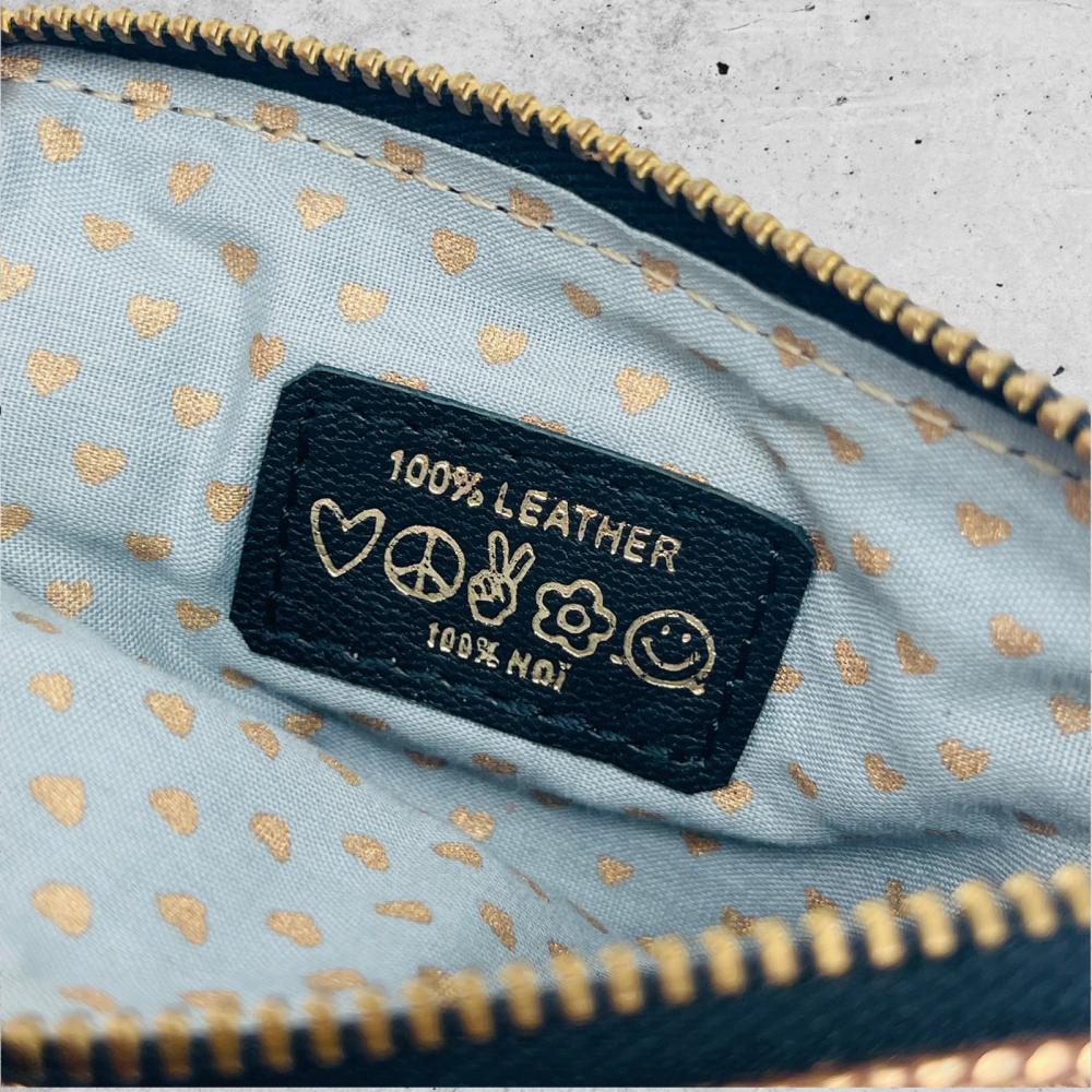 NOI Hamburg Mini-Portemonnaie Smiley, gold