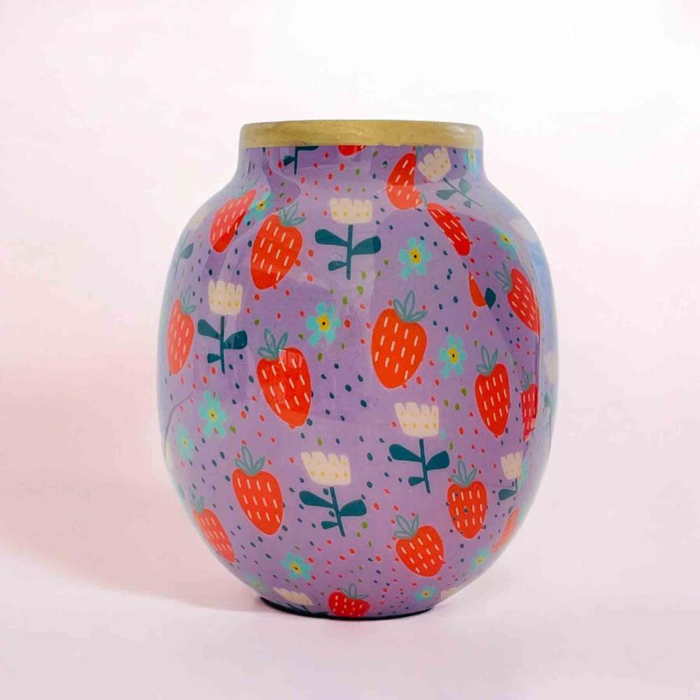 NOI Hamburg Vase Strawberry