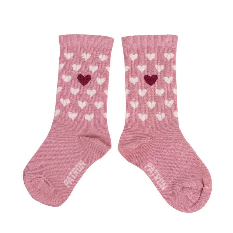 PATRON Socks Herz-Socken, rosa