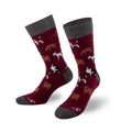 PATRON Socks Hunde, bordeaux