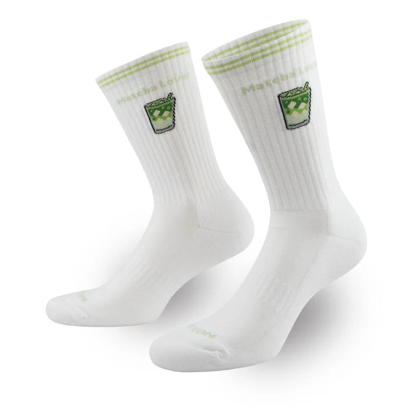 PATRON Socks Tennissocken Matcha Lover