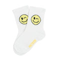 PATRON Socks Zwinkersmile, gelb auf weiß