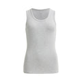 People Wear Organic Ripp-Tank-Top, Grau melange