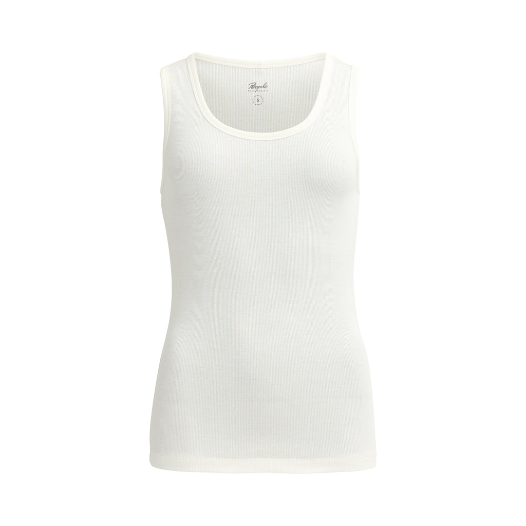 People Wear Organic Ripp-Tank-Top, weiß