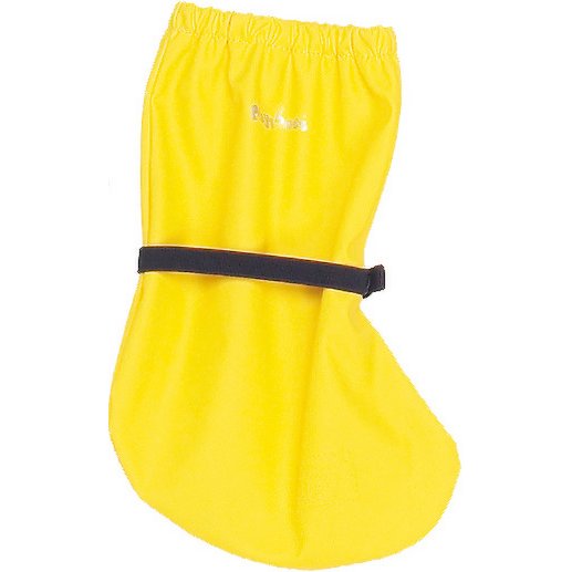 Playshoes Regenfüßlinge/Regenüberzieher mit Fleecefutter, Gelb