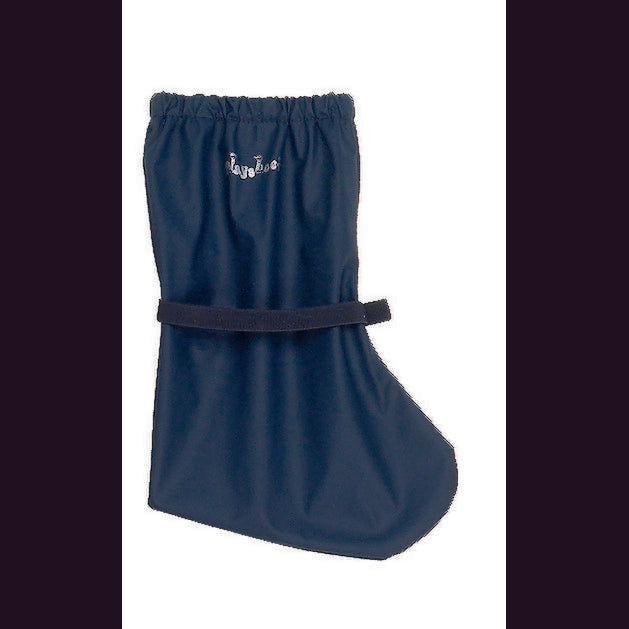 Playshoes Regenfüßlinge/Regenüberzieher mit Fleecefutter, Navy